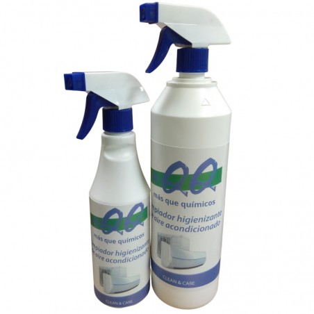 Sanitizing cleaner for air-conditioning units